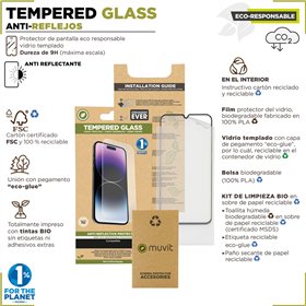 Mobiliojo telefono ekrano apsauga Muvit for Change iPhone 15