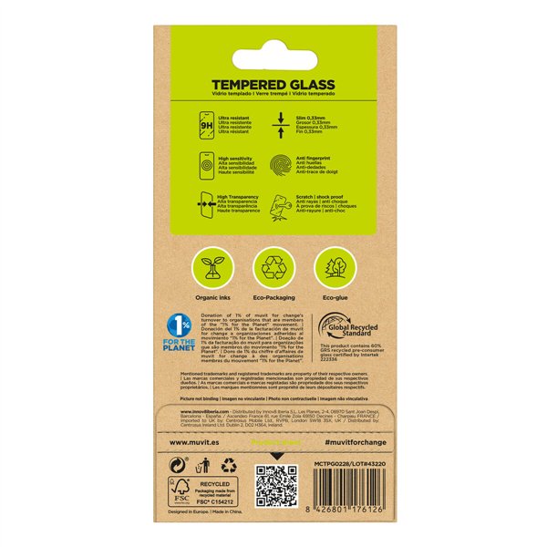 Mobiliojo telefono ekrano apsauga Muvit for Change Redmi Note 13 Pro+ 5G