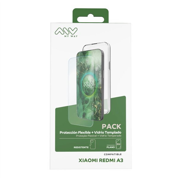 Mobilā Telefona Vāciņš un Aizsargierīce Myway Redmi A3