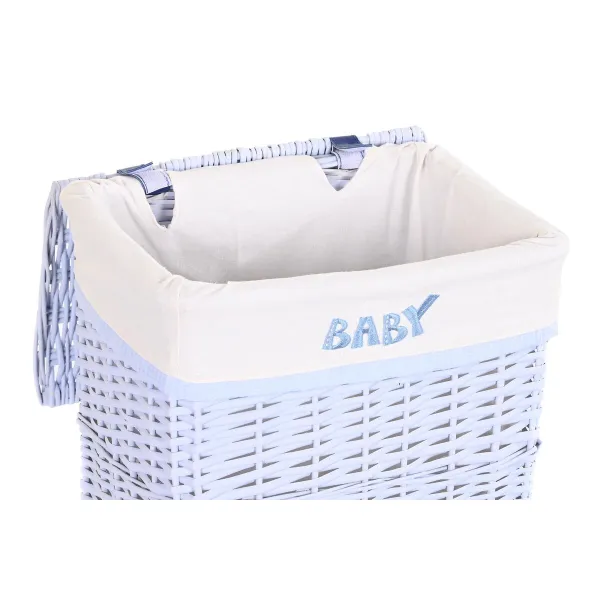 Korisetti DKD Home Decor Sininen Celeste korihuonekalut Lasten 44 x 34 x 56 cm 5 Kappaletta
