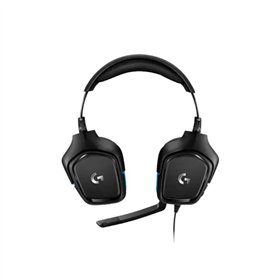 Austiņas ar Mikrofonu Logitech g432 Zils Melns