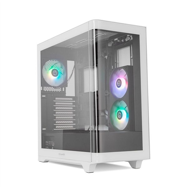 Блок полубашня ATX Galileo Nox-Xtreme HUMMER ETHER Белый