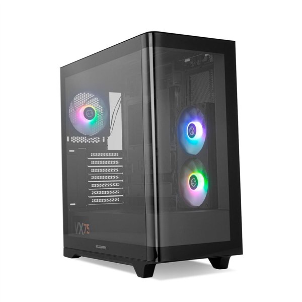 Блок полубашня ATX Galileo Nox-Xtreme HUMMER ETHER Чёрный