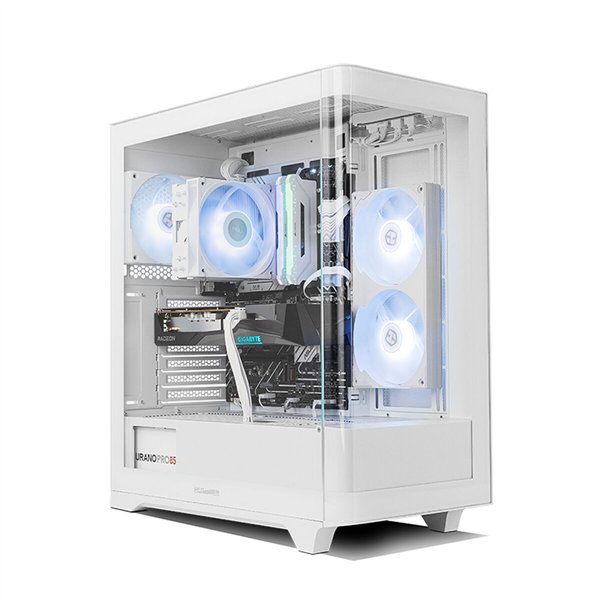 ATX Pus-torņveida Kārba Nox-Xtreme HUMMER ETHER Balts Melns