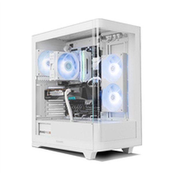 ATX Pus-torņveida Kārba Nox-Xtreme HUMMER ETHER Balts Melns