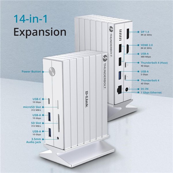 USB šakotuvas D-Link DUF-E01/E Juoda