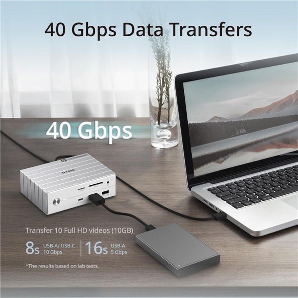 USB šakotuvas D-Link DUF-E01/E Juoda