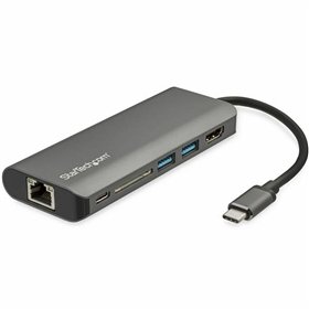 Doko stotelė Startech DKT30CSDHPD3 4K Ultra HD Pilka