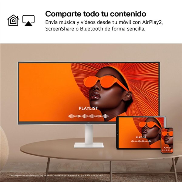 Монитор LG 34U601SA-W UltraWide Quad HD 34"