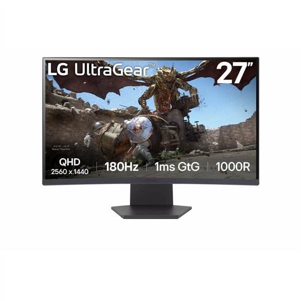 Игровой монитор LG 27GS60QC-B Full HD 27"