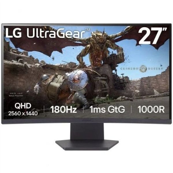 Игровой монитор LG 27GS60QC-B Full HD 27"