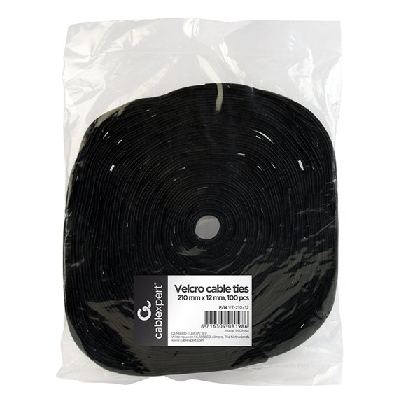 Velcro kabelių dirželiai GEMBIRD VT-210X12