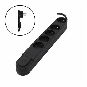 Elektros prailgintuvas su jungikliu, 5 lizdai Chacon (1,5 m)