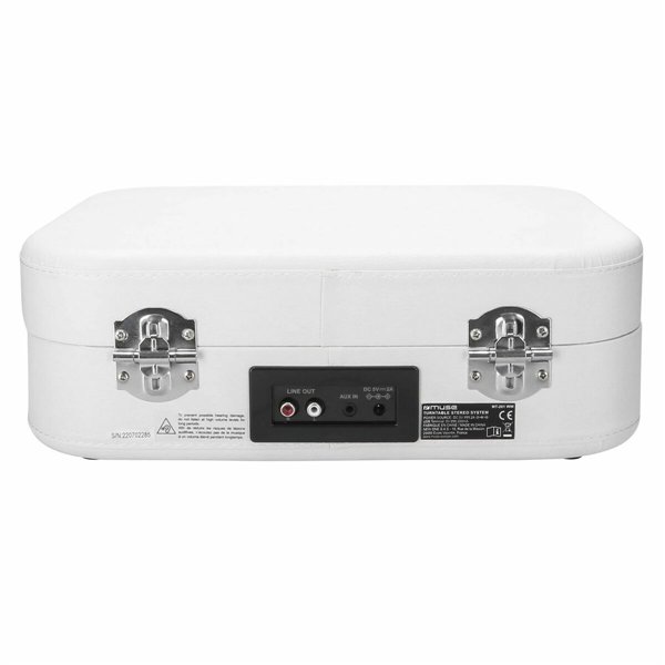 Patefonas Muse MT201WW BLANCO Balta