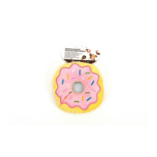 Minkštas žaislas šunims Gloria Frosty 3 x 5 x 14 cm Spurga Rožinė