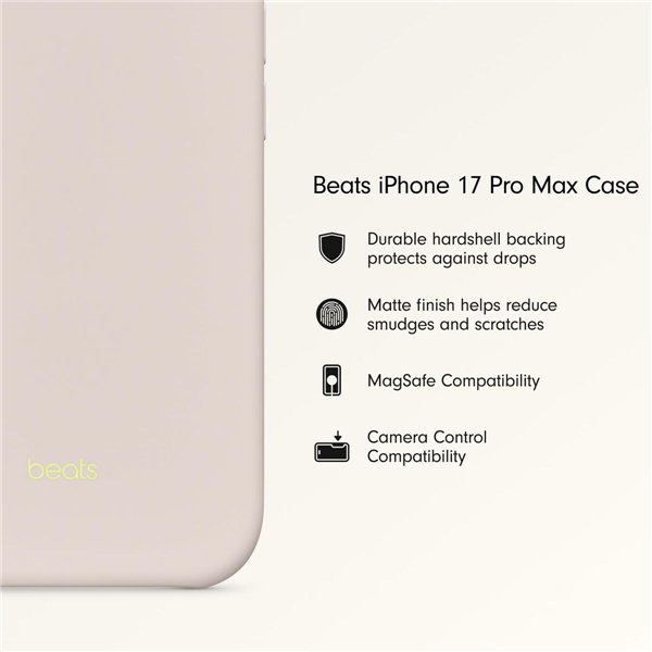 Mobiliojo telefono dėklas Beats iPhone 17 Pro Max Apple