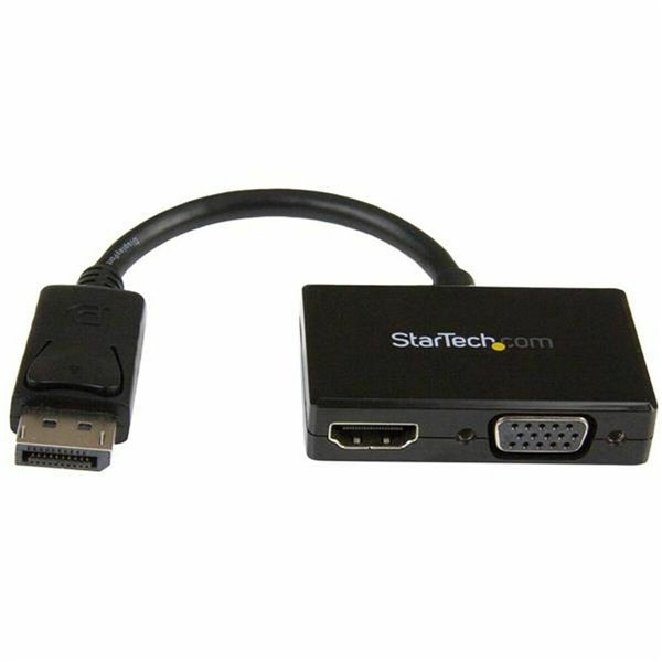 DisplayPort – HDMI adapteris Startech DP2HDVGA Juoda