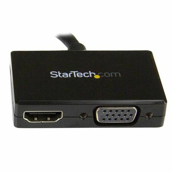 DisplayPort – HDMI adapteris Startech DP2HDVGA Juoda