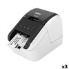 Šiluminis spausdintuvas Brother QL800 Juoda (3 vnt.)