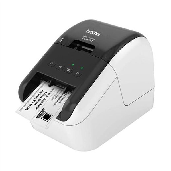 Šiluminis spausdintuvas Brother QL800 Juoda (3 vnt.)