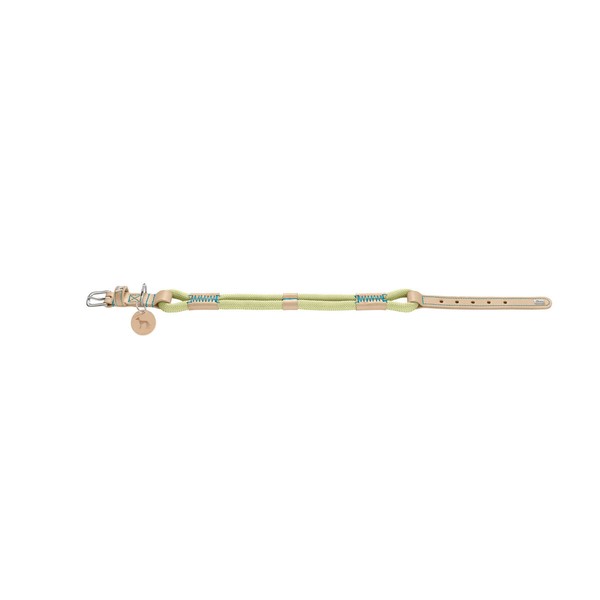 Dog collar Hunter Malia Green S/M 35-44 cm
