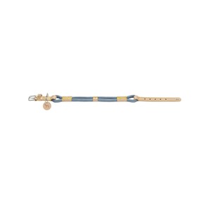 Dog collar Hunter MALIA M Blue 12 40-49 cm