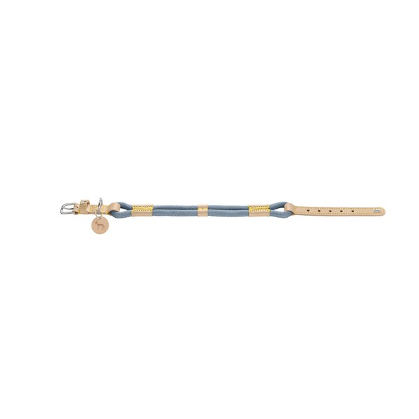Dog collar Hunter MALIA M Blue 12 40-49 cm