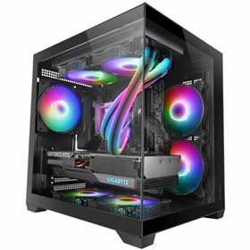 Mini Torņveida Kārb Micro ATX/ITX Mars Gaming MCVIEW2 Melns