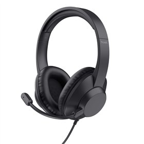 Ausinės Trust 25460 Juoda