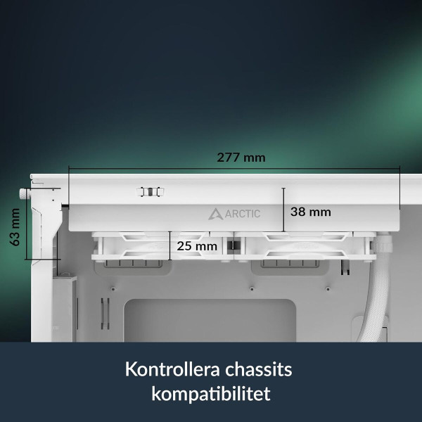 Nesteen jäähdytyssetti Arctic ACFRE00186A