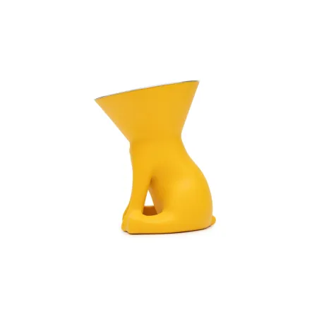 Koiran ruoka-annostelija United Pets Elisabeth Yellow Ruostumaton teräs Polyetyleeni 1 L