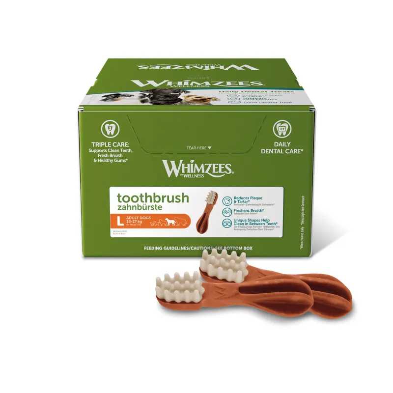 Konfekte zobu kopšanai Whimzees ToothBrush (30 gb.)