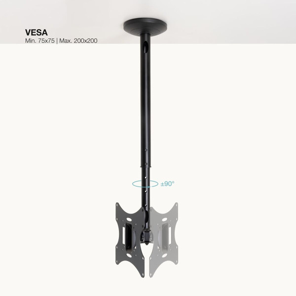 Lubų atrama TooQ LPCE2301TSLI-B 30 Kg