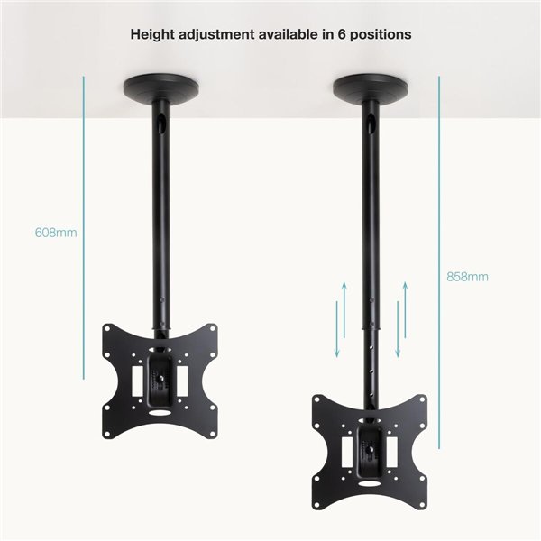 Lubų atrama TooQ LPCE2301TSLI-B 30 Kg