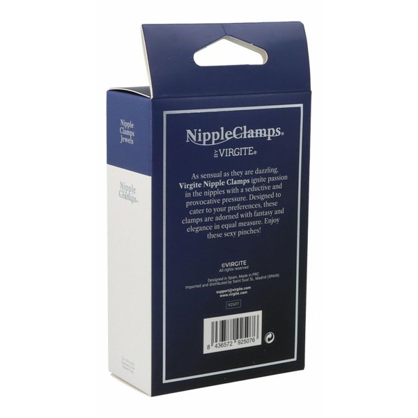 Зажимы для сосков на цепочке Virgite