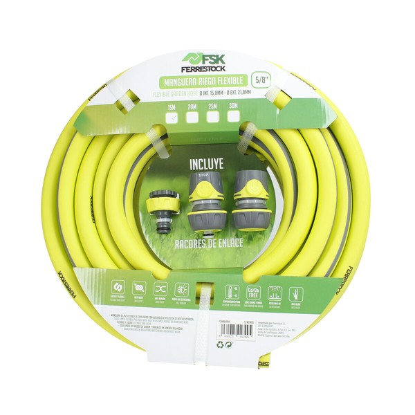 Žarna Ferrestock 5/8" Poliesteris 15 m Ø 15 mm Lankstus
