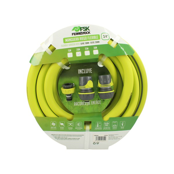 Шланг Ferrestock 3/4" полиэстер 20 m Ø 19 mm Гибкий
