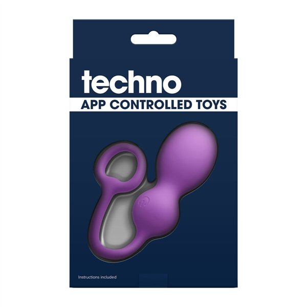 Luotivibraattori NS Novelties Techno Purppura