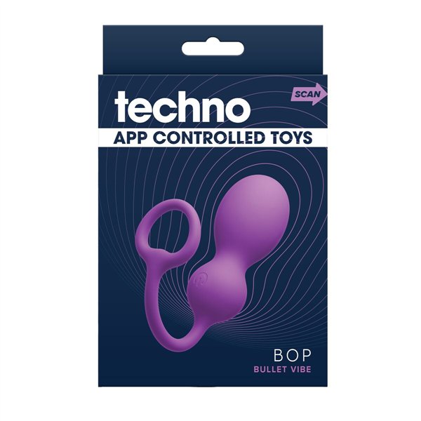 Luotivibraattori NS Novelties Techno Purppura