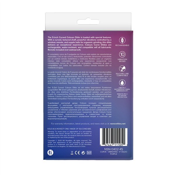 Reālistiskais Vibrators NS Novelties Colours