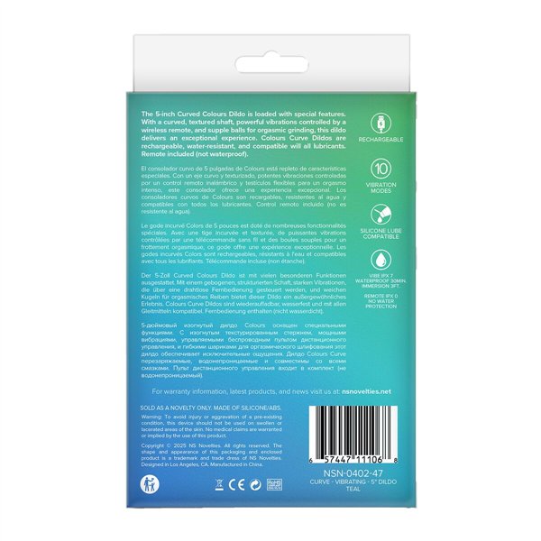 Ypatinga vibracija NS Novelties Colours