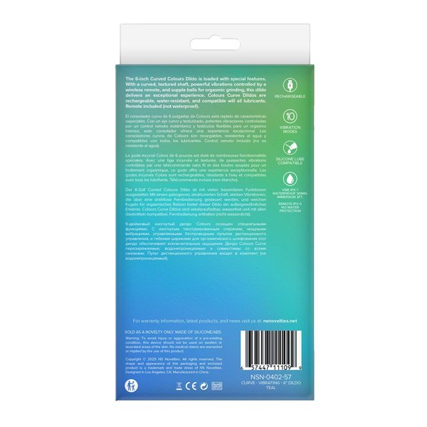 Ypatinga vibracija NS Novelties Colours