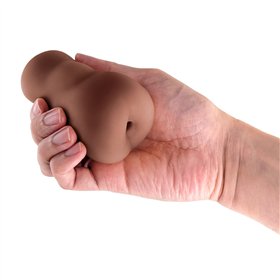 Oriģināls Masturbācijas Rīks Ānuss Izturības Trenēšanai NS Novelties Pocket Pals Brūns