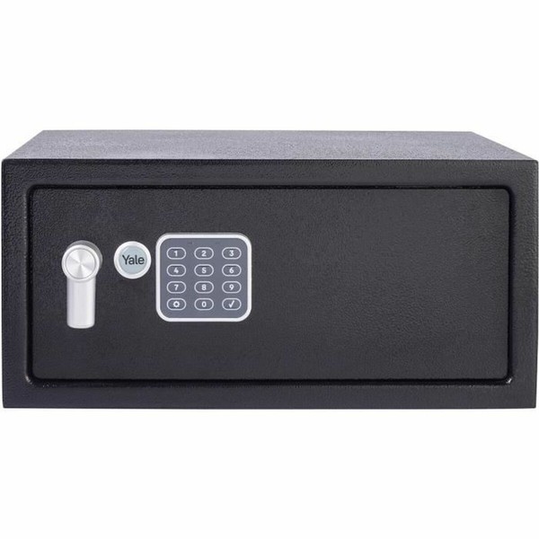 Seifs ar elektronisko slēdzeni Yale Melns 24 L 20 x 43 x 35 cm Nerūsējošais tērauds