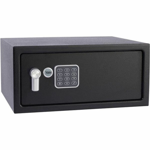 Seifas su elektroniniu užraktu Yale Juoda 24 L 20 x 43 x 35 cm Nerūdijantis plienas