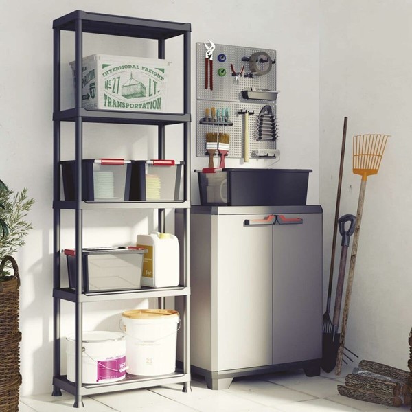 Kaappi Keter Stilo Harmaa polypropeeni 68 x 39 x 90 cm