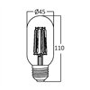BRY-ADVANCE-4W-E27-T45-CLR-3000K-LED BULB