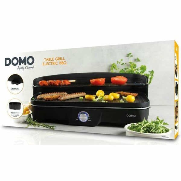 Nešiojamasis Barbekiu DOMO Do9260g Ketaus keptuvė