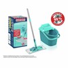 Mop with Bucket Leifheit PowerClean Turkis