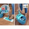 Mop with Bucket Leifheit PowerClean Turquoise